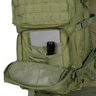 Тактический вместительный рюкзак с влагозащитным чехлом Camotec Foray Олива - изображение 9