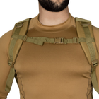 Тактический рюкзак со стропами molle Camotec Brisk LC Койот - изображение 5