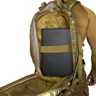 Тактический вместительный рюкзак с влагозащитным чехлом Camotec Foray Multicam - изображение 11