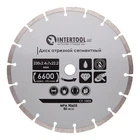 Диск відрізний сегментний алмазний, 230 мм, 16-18% INTERTOOL CT-1005