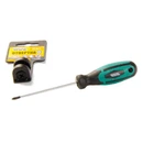 Отвёртка крестовая РН0* 75 усиленная MASTERTOOL GM (45-8075)