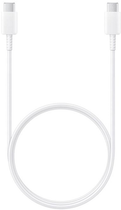 Kabel Samsung USB-C - USB-C 1 m biały (8801643993542) - obraz 1
