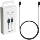 Kabel Samsung USB Type-C - USB Type-C 3A 1.8 m czarny (8806094257564) - obraz 1