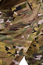 Зимові військові тактичні штани мультикам камуфляж із регульованими наколінниками SPARTAN 48 - зображення 8