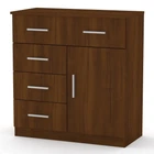 Комод 1 3 1 Компанит Горіх еко (32686855)
