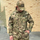 Мужская легкая Куртка М-65 с Капюшоном и Липучками под шевроны рип-стоп мультикам размер S - изображение 2