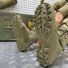 Мужские зимние Ботинки Gepard Bravo N с Мембраной / Кожаные Берцы на протекторной подошве олива размер 45 - изображение 4