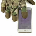 Плотные перчатки SoftShell с защитными накладками и антискользящими вставками мультикам размер L - изображение 4