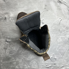 Мужские демисезонные Ботинки с Мембраной / Нубуковые Берцы на протекторной подошве пиксель размер 41 - изображение 8