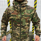 Мужская водонепроницаемая куртка Armageddon Softshell с Капюшоном и Липучками под шевроны мультикам размер 3XL - изображение 1