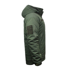 Мужская Зимняя Куртка SoftShell с подкладкой Omni-Heat олива размер 5XL 60 - изображение 3