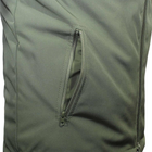 Мужская Зимняя Куртка SoftShell с подкладкой Omni-Heat олива размер 5XL 60 - изображение 7