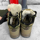 Мужские зимние Ботинки на меху / Утепленные Берцы с Усиленным носком пиксель размер 44 - изображение 4