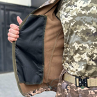 Чоловіча демісезонна Куртка B&L Softshell із Системою Вентиляції та функціональними Кишенями піксель розмір 6XL - зображення 8