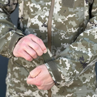 Чоловіча Демісезонна Куртка Soft Shell на Флісі з вентиляційними отворами піксель розмір 6XL 62 - зображення 7
