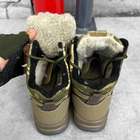 Чоловічі зимові Черевики на хутрі / Утеплені Берці із Посиленим носком піксель розмір 41 - зображення 4