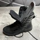 Мужские демисезонные Ботинки с Мембраной / Кожаные Берцы на протекторной черной подошве размер 41 - изображение 7