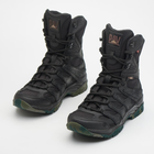 Универсальные кожаные Берцы с Мембраной Winterfrost / Демисезонные Ботинки на гибкой подошве черные размер 37 - изображение 5