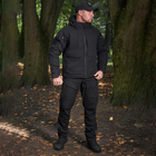 Зимняя мужская Куртка Call Dragon с Капюшоном и подкладкой Omni-Heat рип-стоп черная размер L - изображение 2