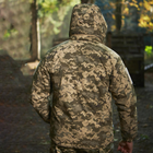 Демисезонная мужская Куртка до -5°С с Мембраной и Липучками под шевроны пиксель размер XL - изображение 6