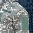 Чоловіча Зимова Куртка Soft shell на Флісі піксель / Утеплений верхній одяг розмір XL - зображення 7