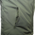 Мужская Зимняя Куртка SoftShell с подкладкой Omni-Heat олива размер L 50 - изображение 7