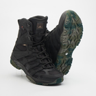 Универсальные кожаные Берцы с Мембраной Winterfrost / Демисезонные Ботинки на гибкой подошве черные размер 41 - изображение 7