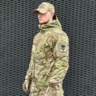 Демисезонная мужская Куртка De Lux с Капюшоном и усиленными Вставками мультикам размер XL - изображение 4