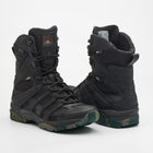 Универсальные кожаные Берцы с Мембраной Winterfrost / Демисезонные Ботинки на гибкой подошве черные размер 36 - изображение 4