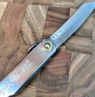 Нож складной Higonokami 100 mm, VG10 сталь, рукоятка - нержавейка, HONMAMON (1117351) - изображение 4