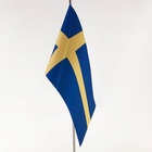 Прапорець Dobroznak Швеції Атлас (12х24см)