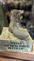 Черевики тактичні Mil-Tec Легке шнурування Мультикам 41р. TACTICAL BOOT M.YKK ZIPPER MULTICAM (12822141-008-41) - изображение 3