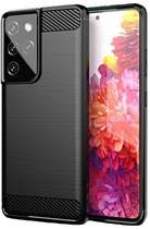 Панель Beline Carbon для Samsung Galaxy S21 Ultra Black (5903919063690) - зображення 1