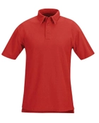 Бавовняне тактичне поло Propper 100% Cotton Short Sleeve Lightweight Polos F5323 Medium, Червоний - зображення 1