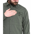 Тактическая рубашка Pentagon Plato Shirt K02019 Small, Camo Green (Сіро-Зелений) - изображение 5