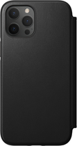 Etui z klapką Beline Leather Book do Apple iPhone 12 Pro Max Black (5903657574939) - obraz 1