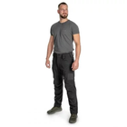 Тактичні штани вологозахисні Soft Shell Sturm Mil-Tec Чорний XL - зображення 2