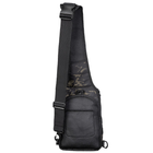 Тактическая универсальная однолямочная сумка Camotec COB Sling Multicam Black - изображение 4