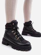 Жіночі зимові черевики низькі Big Star MM274663 37 Чорні (5900714688479) - зображення 3