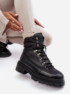 Жіночі зимові черевики низькі Big Star MM274663 37 Чорні (5900714688479) - зображення 8