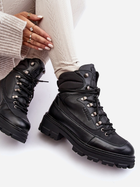 Жіночі зимові черевики низькі Big Star MM274663 41 Чорні (5900714688516) - зображення 5