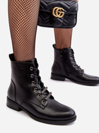Жіночі зимові черевики високі S.Barski HY75-10 36 Чорні (5905677950168) - зображення 6