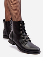 Жіночі зимові черевики високі S.Barski HY75-10 38 Чорні (5905677950083) - зображення 7