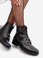 Жіночі зимові черевики високі S.Barski HY75-10 39 Чорні (5905677950076) - зображення 4