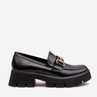 Loafersy damskie Peuria 39 Czarne (5905677953541) - obraz 1