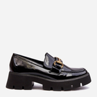 Loafersy damskie Peuria 39 Czarne (5905677953183) - obraz 1