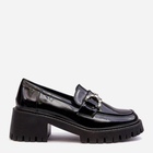 Loafersy damskie Lemmitty 38 Czarne (5905677952933) - obraz 1