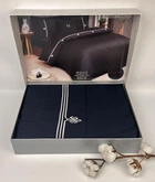 Постільна білизна Maison D'or Deluxe сатин 200х220 Anthracite-Grey