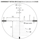 Прилад оптичний Vortex Diamondback Tactical FFP 6-24x50 EBR-2C MRAD (DBK-10029) - изображение 6