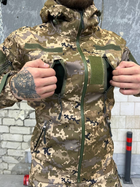 Тактический теплый военный комплект Squad ( Куртка + Штаны ), Камуфляж: Пиксель, Размер: S - изображение 3